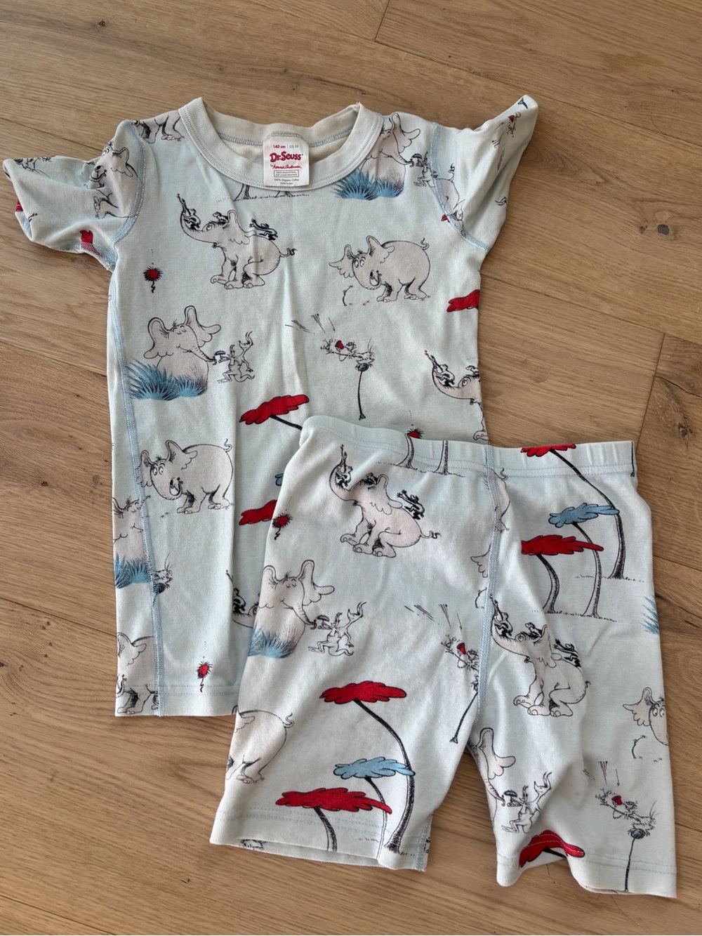 Dr Seuss organic pajamas
